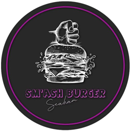 Sm'ash Burger Seaham  logo.